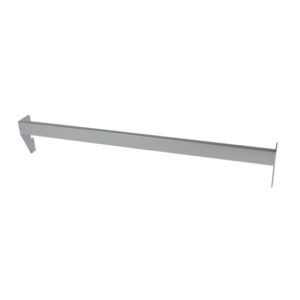 Slotted wall posts in 60mm pitch available from MADE Retail Systems. Mounts to walls to create bays for merchandising. Various accessory options are available, including Side Hang Rail, Front Hang Rail, Forward Arm, Stepped Arm, Prongs and Shelf Brackets. Post size 3000mm high x 30mm wide x 30mm deep. Direct wall Posts available in Stainless Steel, Black and White powder coat finish.