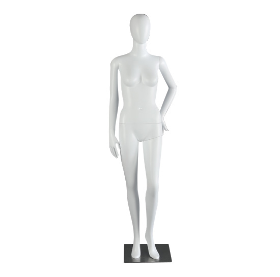 Plastic mannequins - lightweight and ecofriendly.